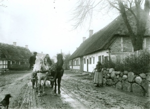 The house around 1900.